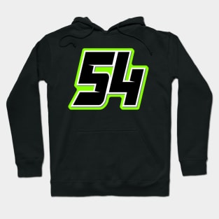 Racing Number 54 Hoodie